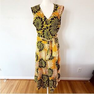 African Stars Women Cotton Wrap Maxi Dress One Size Boho Hippie Festival Resort